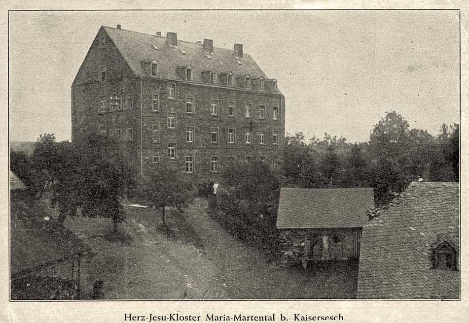 Herz Jesu-Kloster Maria-Martental bei Kaisersesch, 1933