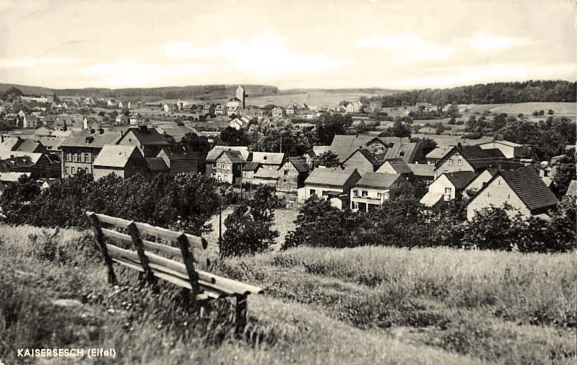 Kaisersesch. Panorama der Stadt
