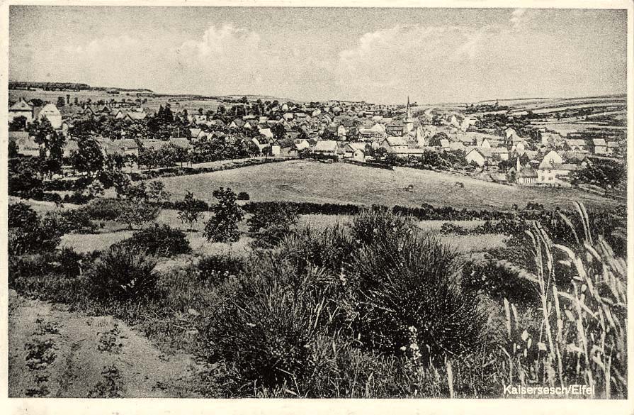 Kaisersesch. Panorama der Stadt, 1939