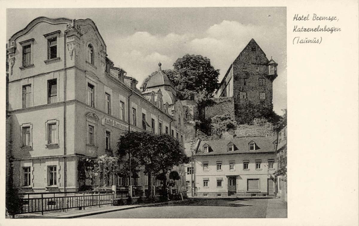 Katzenelnbogen. Hotel Bremser, 1952