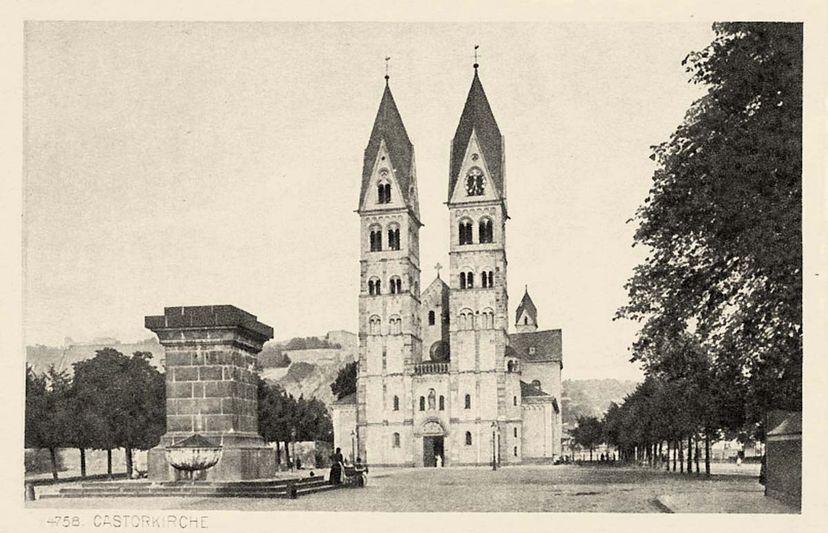 Koblenz (Coblenz). St. Kastor Kirche