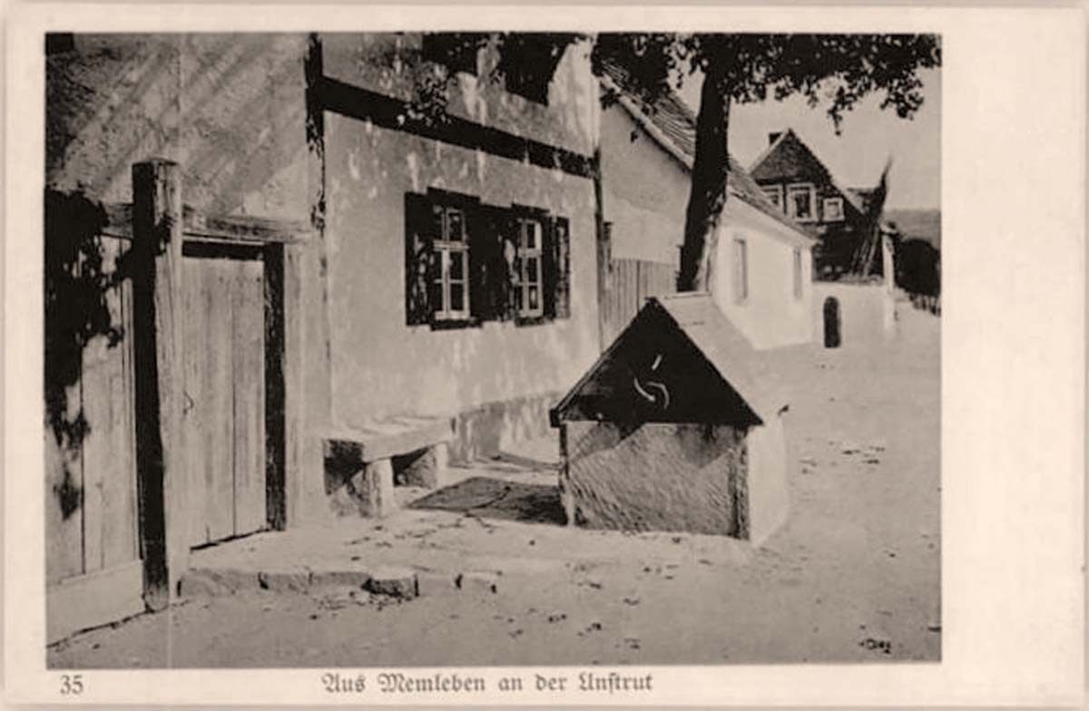 Kaiserpfalz. Memleben - Brunnen, 1920