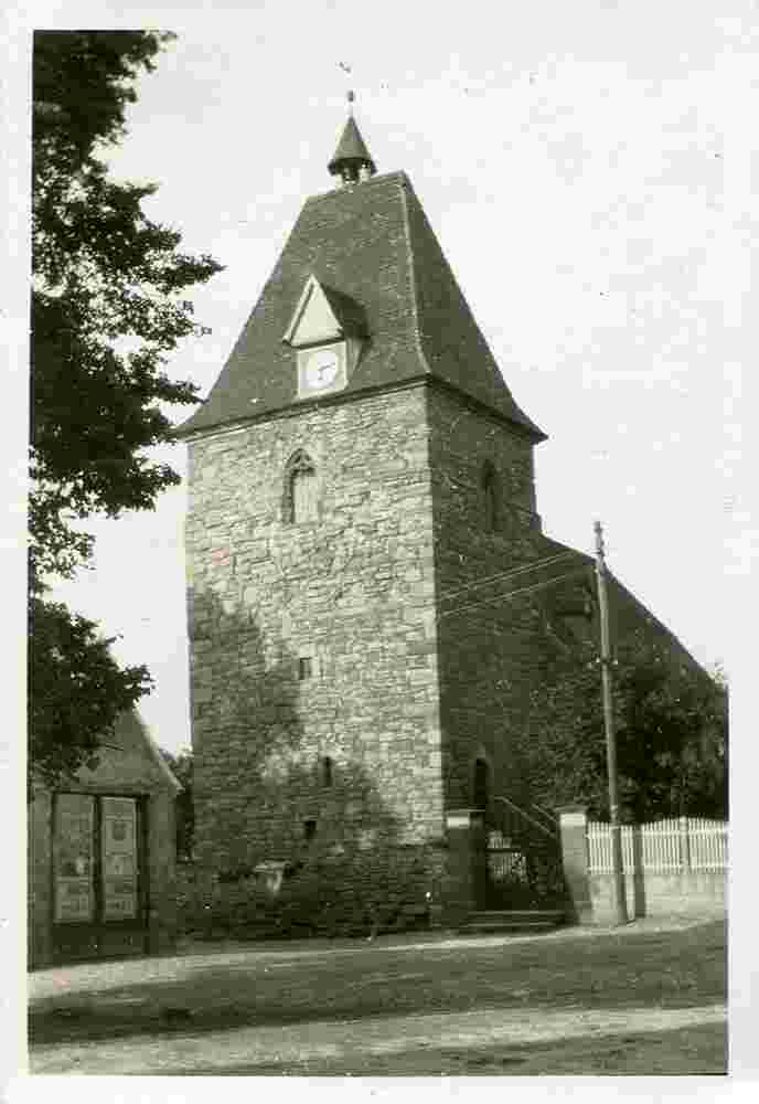 Kaiserpfalz. Memleben - Kirche Straße, um 1932