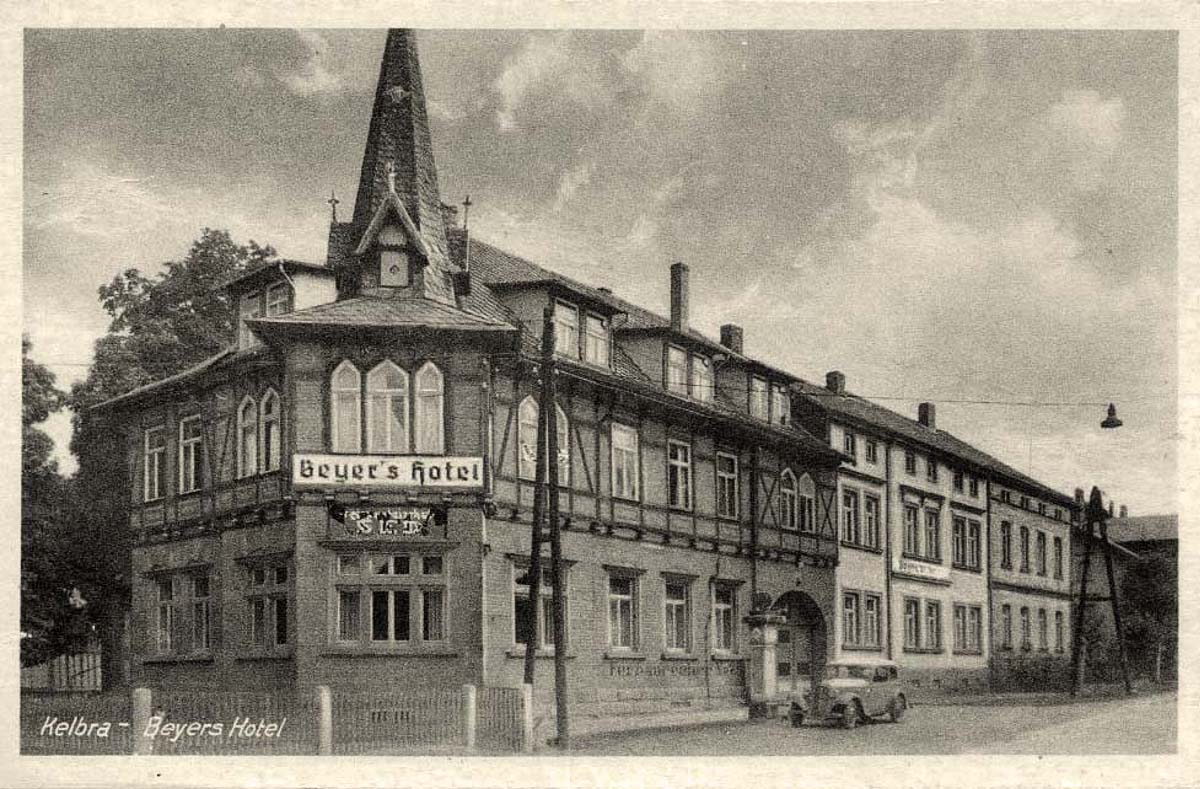 Kelbra (Kyffhäuser). Beyer's Hotel