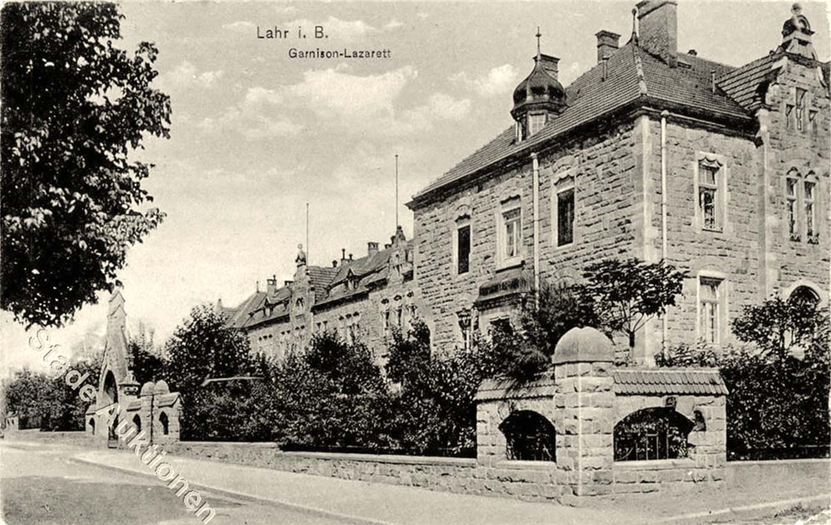 Lahr (Schwarzwald). Garnisonslazarett