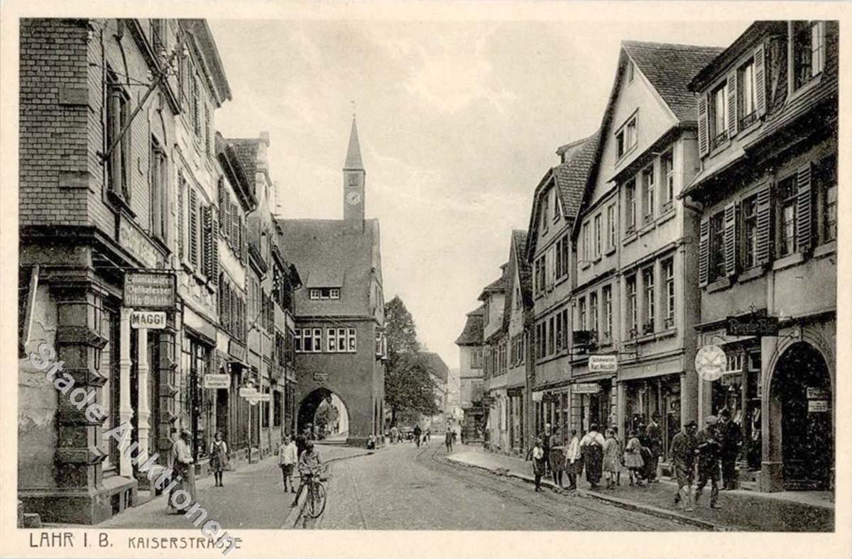 Lahr (Schwarzwald). Kaiserstraße