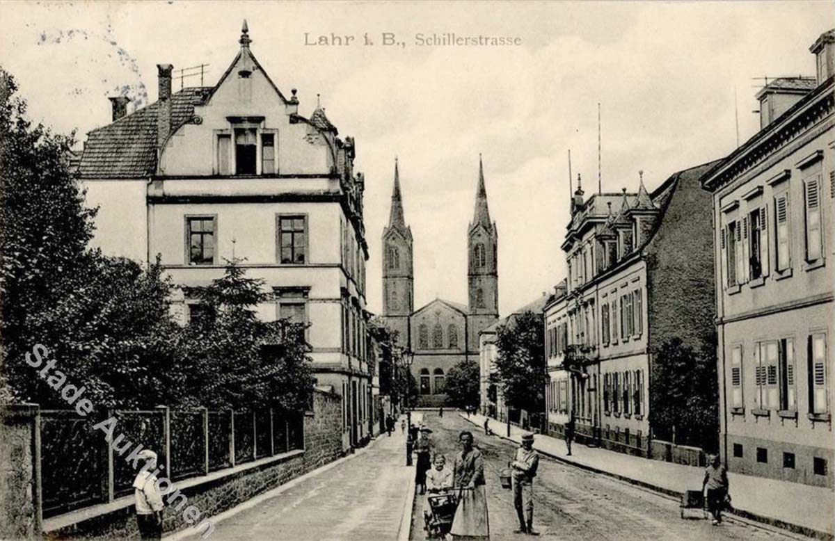 Lahr (Schwarzwald). Schillerstraße