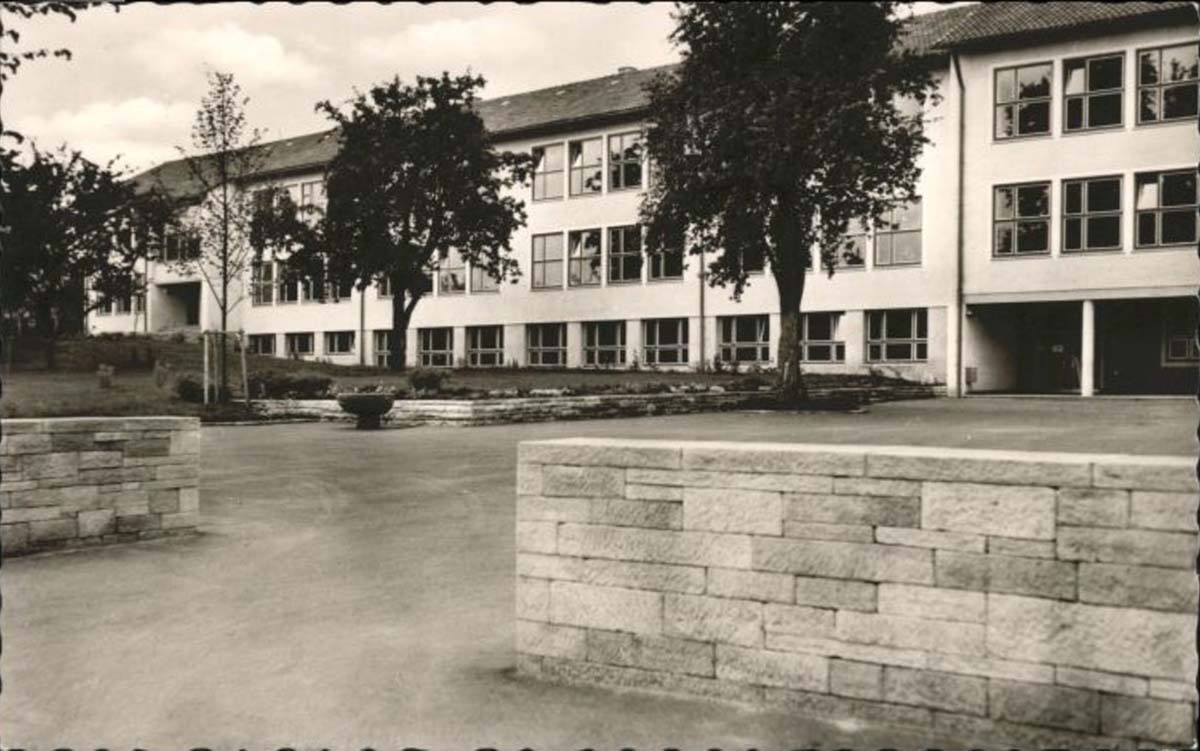 Laichingen. Schule, 1955