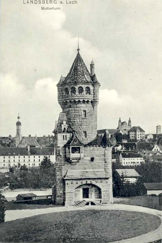 Landsberg am Lech. Mutterturm, 1911
