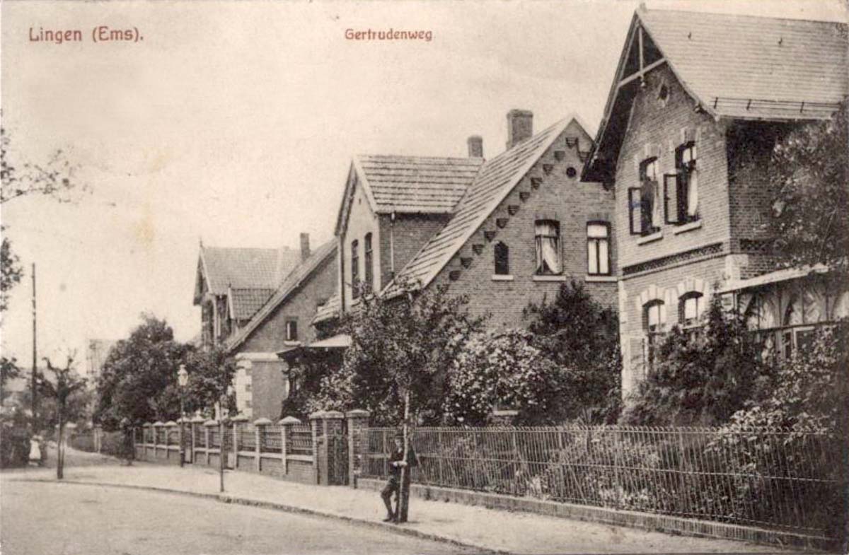 Lingen (Ems). Gertrudenweg, 1916