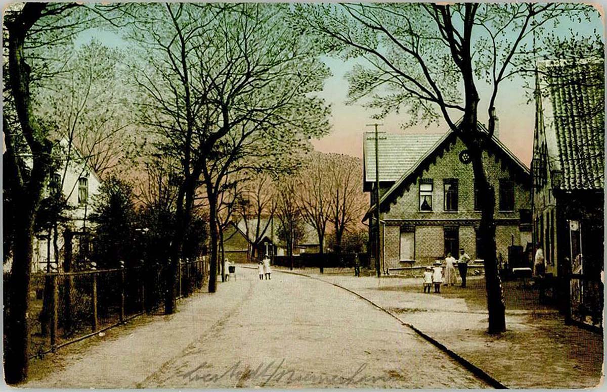 Loxstedt. Bahnhofstrasse, 1928