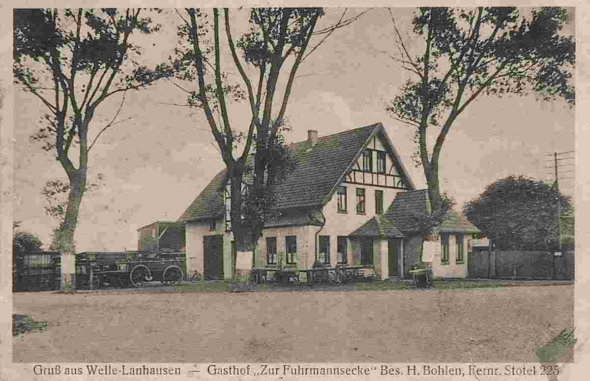 Loxstedt. Lanhausen-Welle - Gasthof 'Zur Fuhrmannsecke'