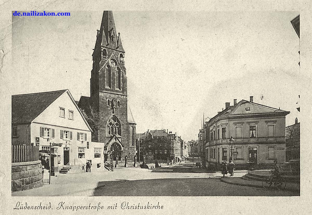 Lüdenscheid. Christuskirche am Knapper Straße