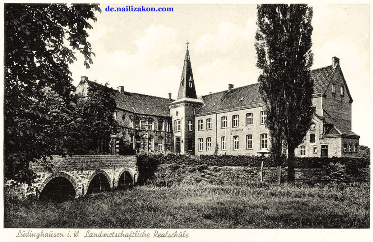 Lüdinghausen. Landwirtschaftliche Realschule, 1955
