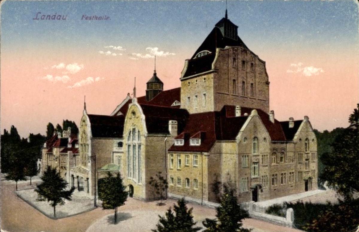 Landau in der Pfalz. Festhalle, 1919