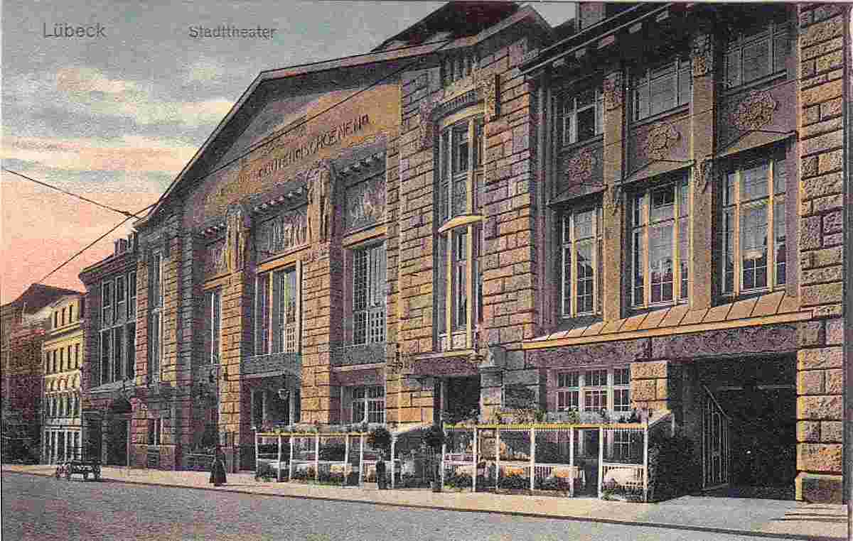 Lübeck. Stadttheater, 1910