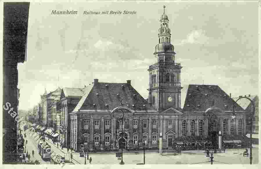 Mannheim. Rathaus