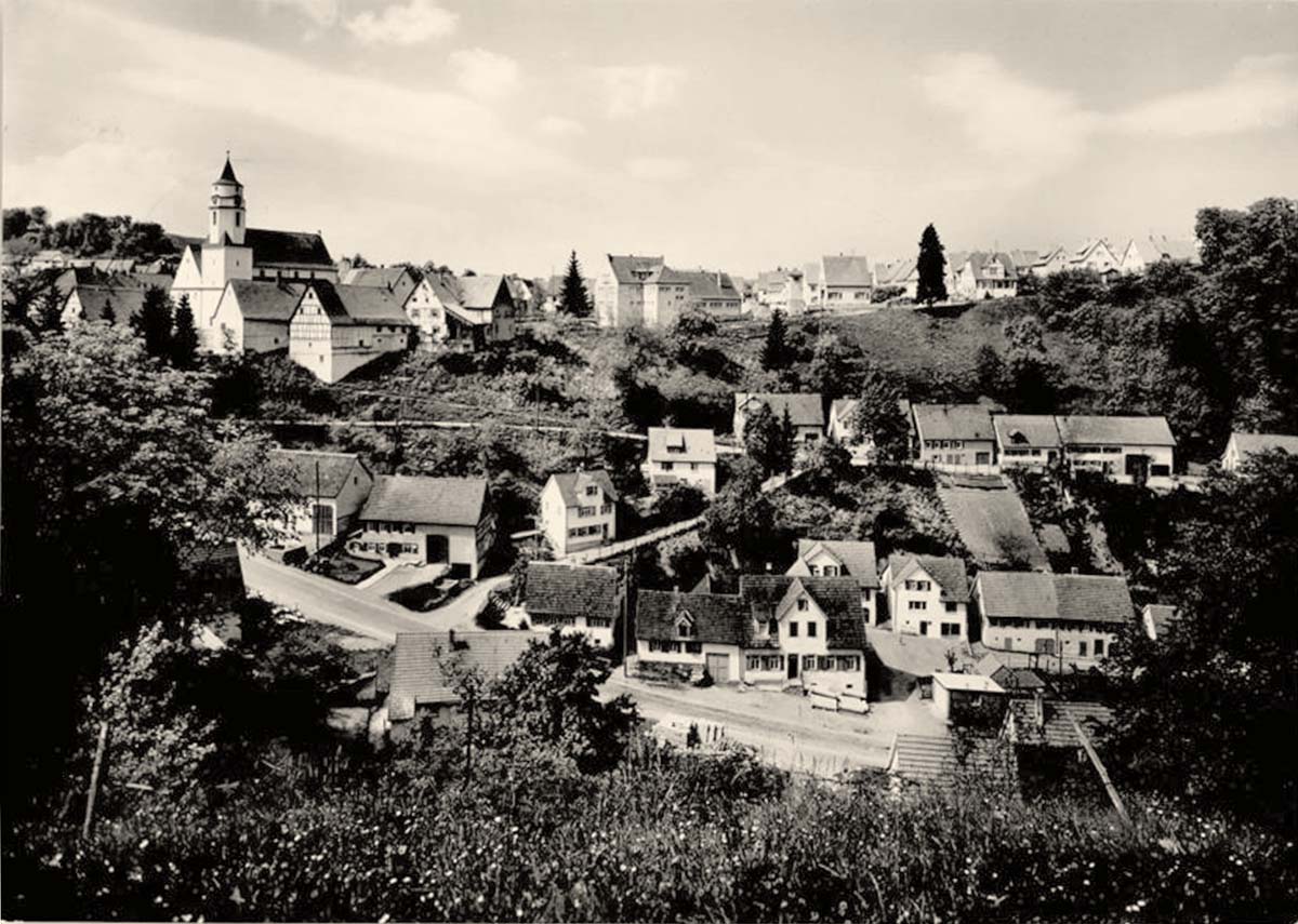 Panorama von Me�stetten, 1969