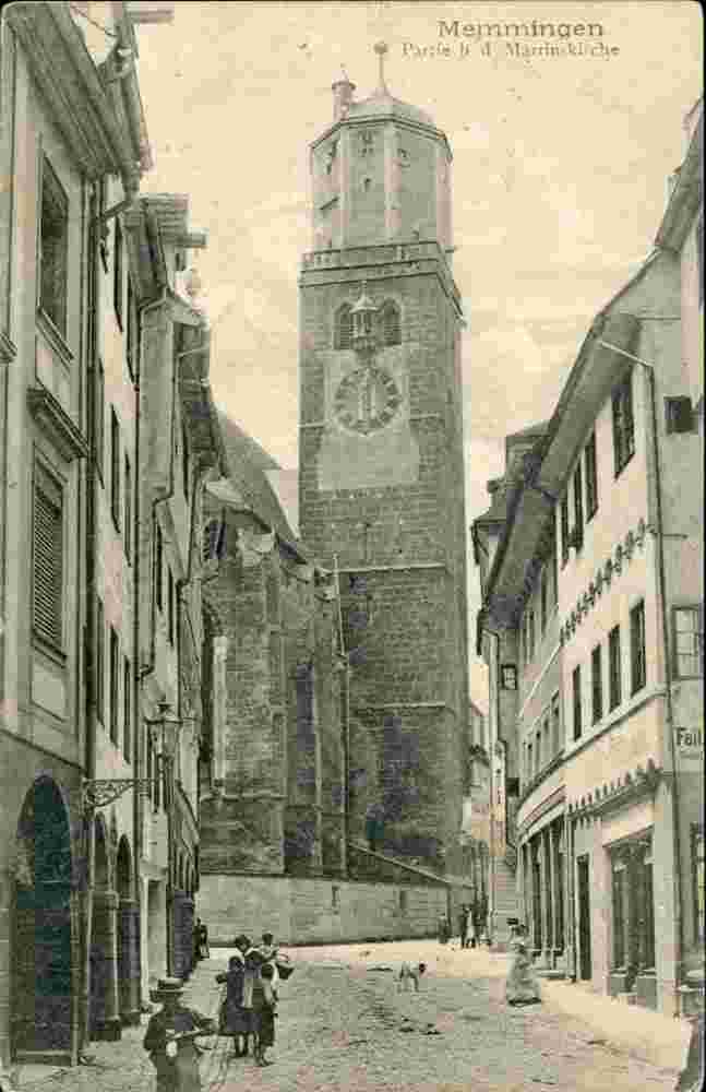 Memmingen. St Martinskirche, 1906