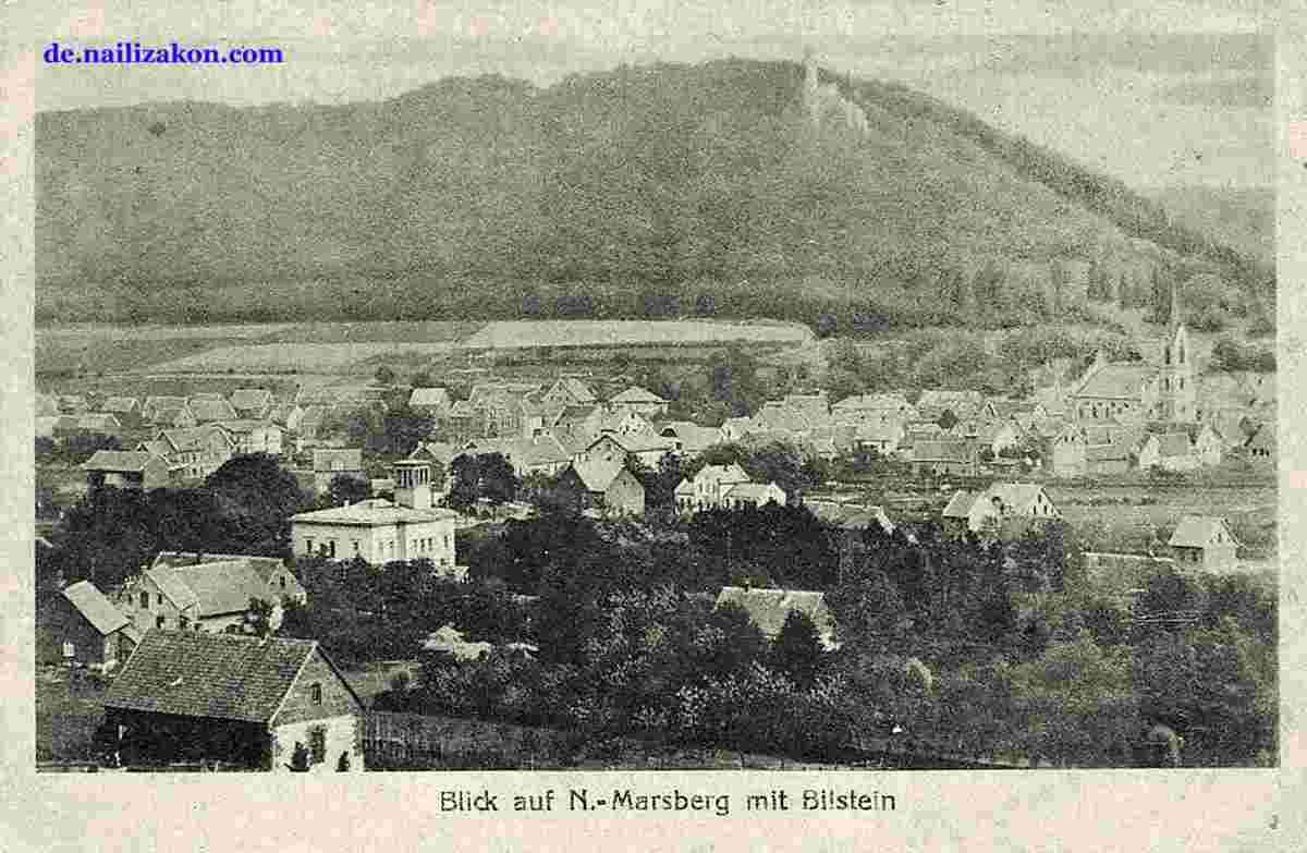 Marsberg. Panorama von Niedermarsberg