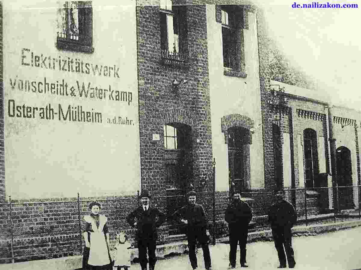 Meerbusch. Das alte Elektrizitätswerk, 1902