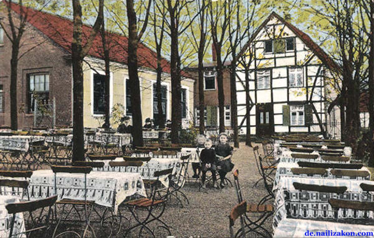 Menden (Sauerland). Restaurant zur grünen Esche von F. Müller