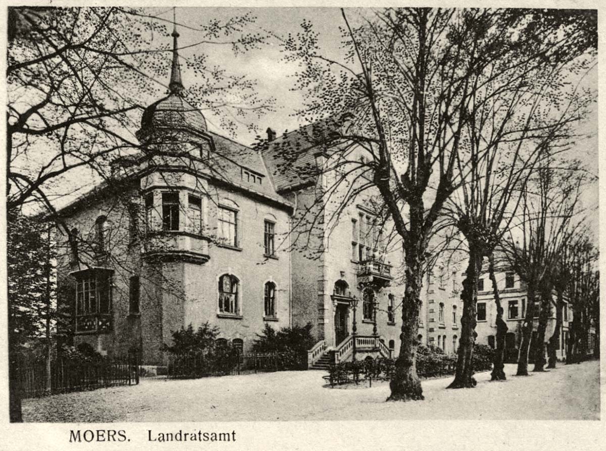 Moers (Mörs). Landratsamt, 1919