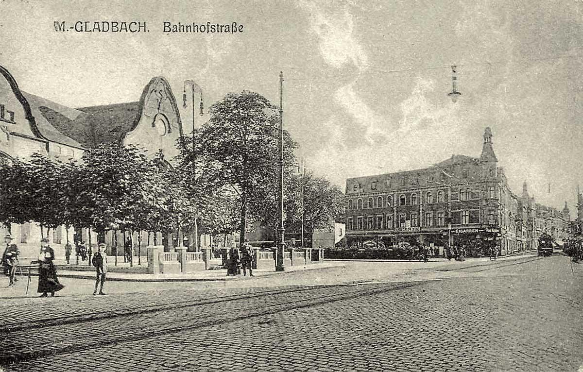 Mönchengladbach. Bahnhofstraße