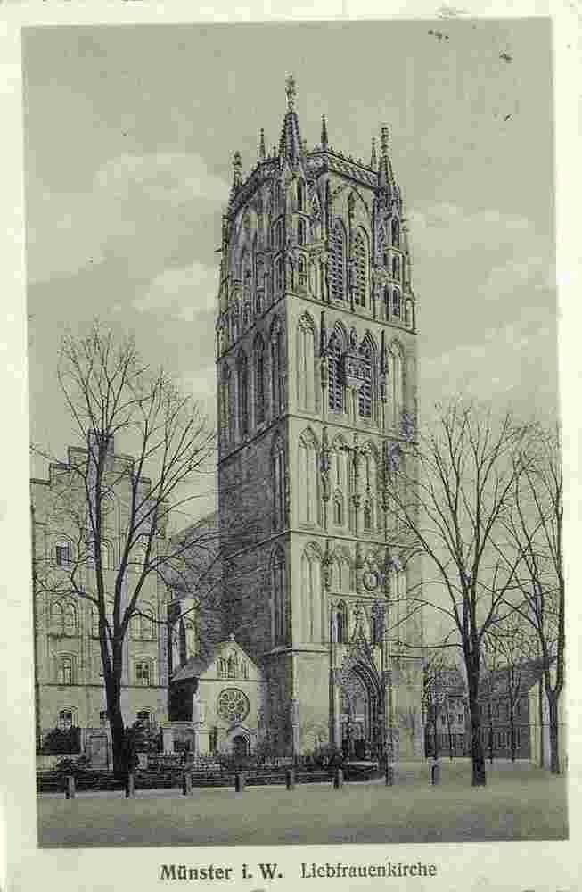 Münster. Liebfrauenkirche, 1917