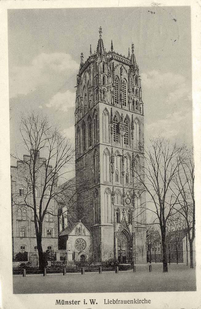 Münster. Liebfrauenkirche, 1917