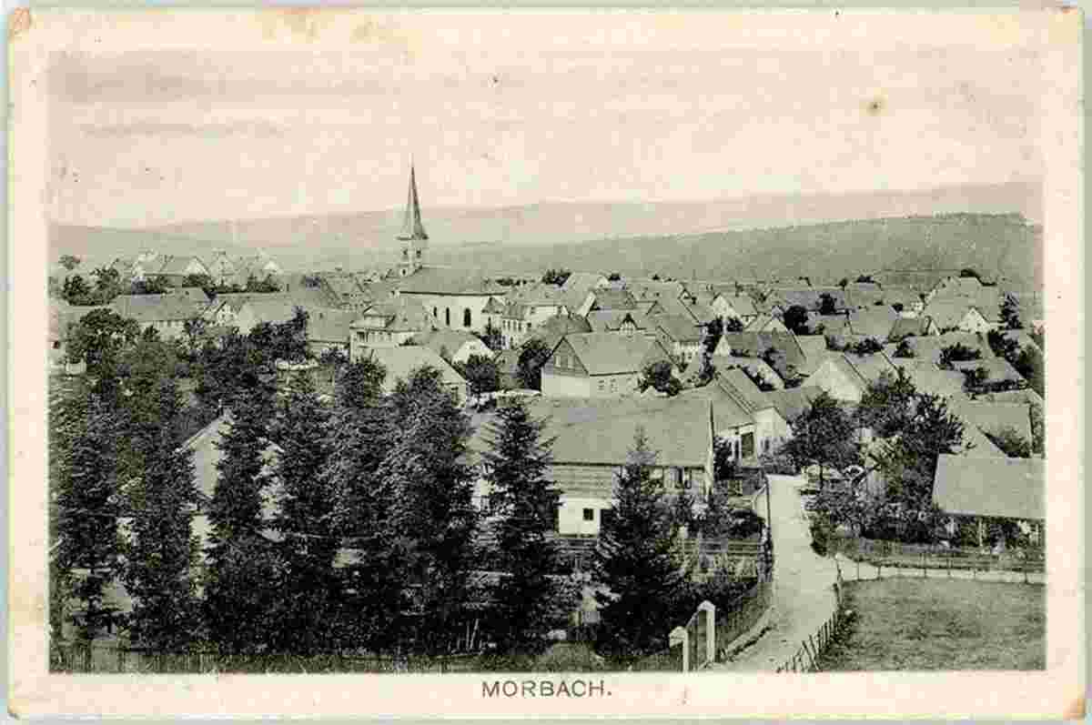 Morbach. Panorama von Morbach