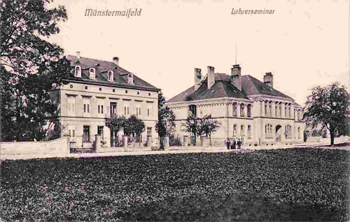 Münstermaifeld. Lehrerseminar, 1912