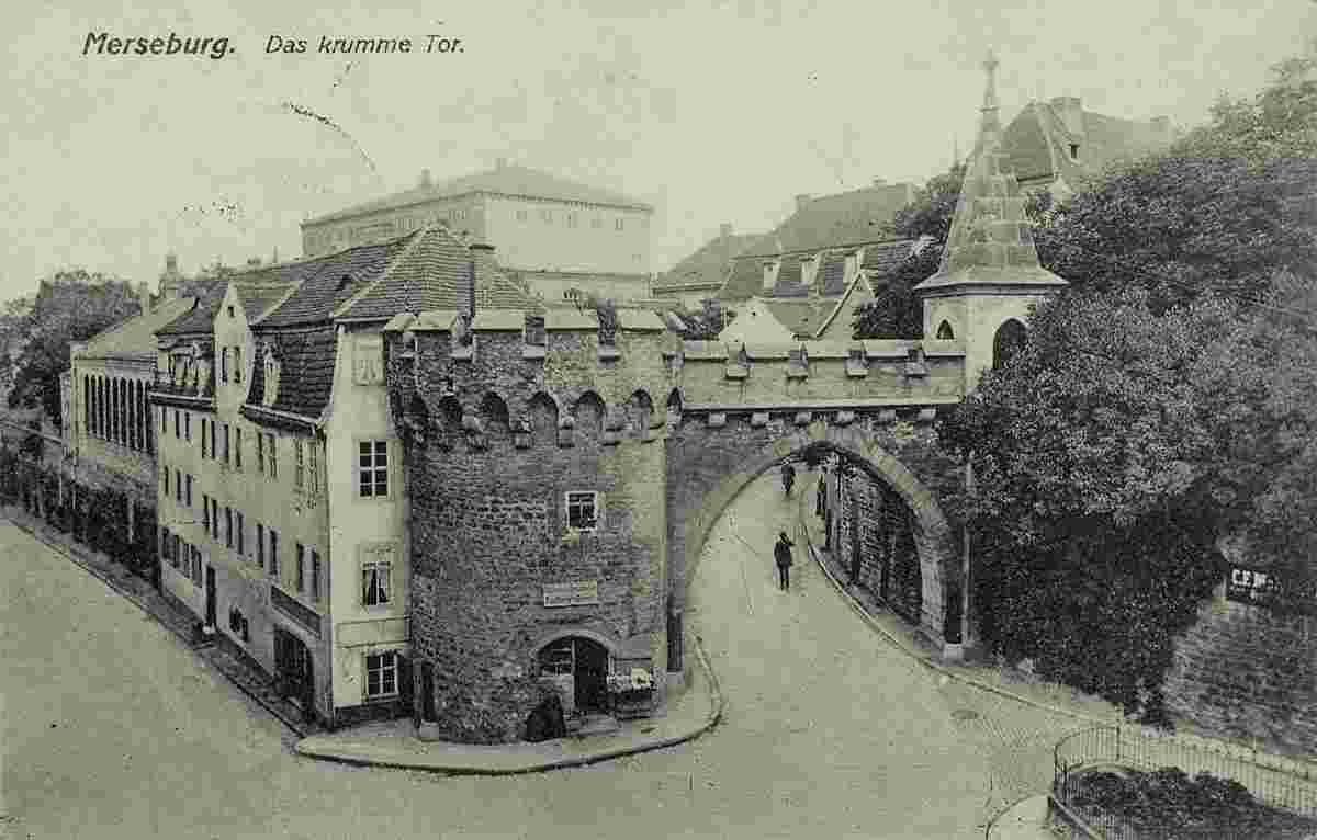 Merseburg. Das krumme Tor, 1917