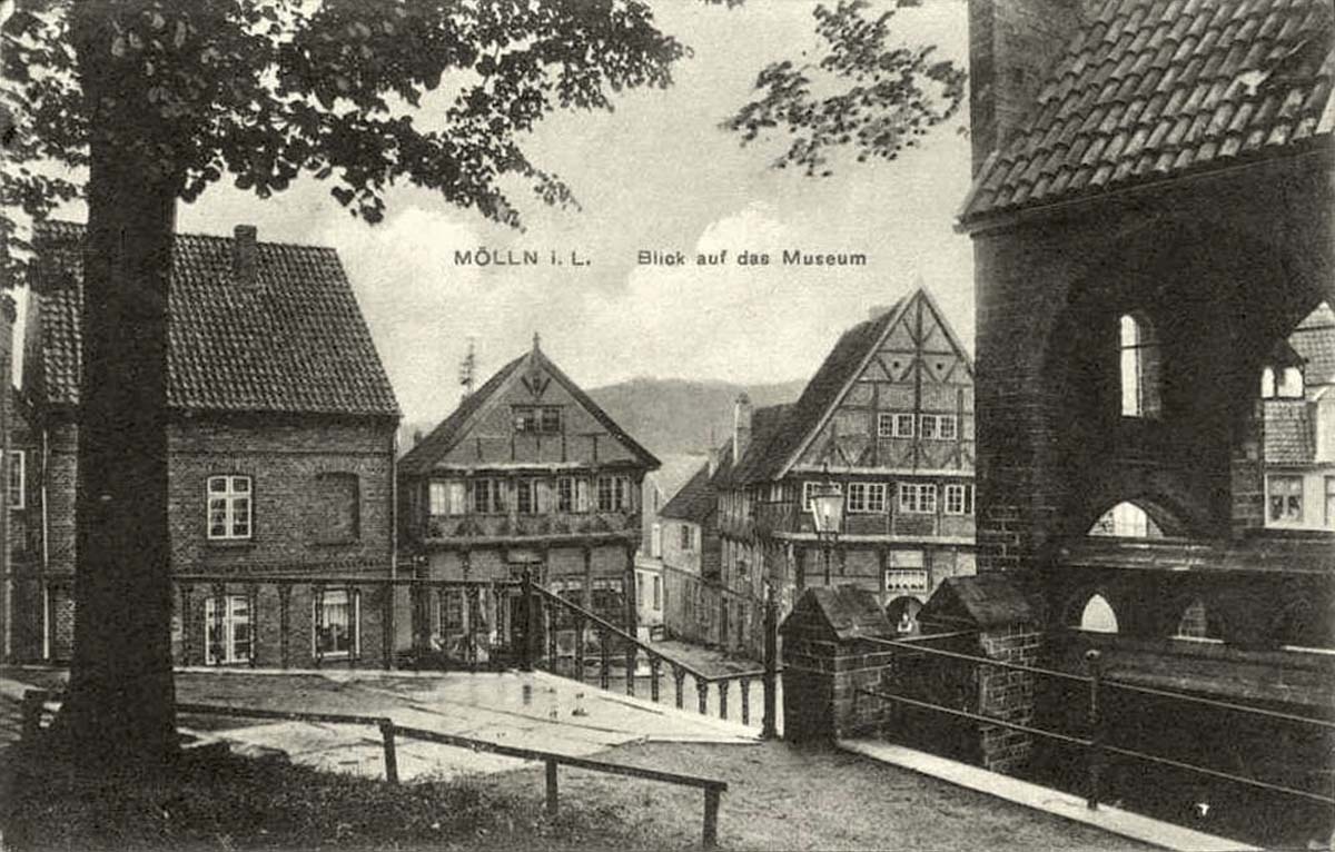 Mölln. Blick auf das museum, 1914