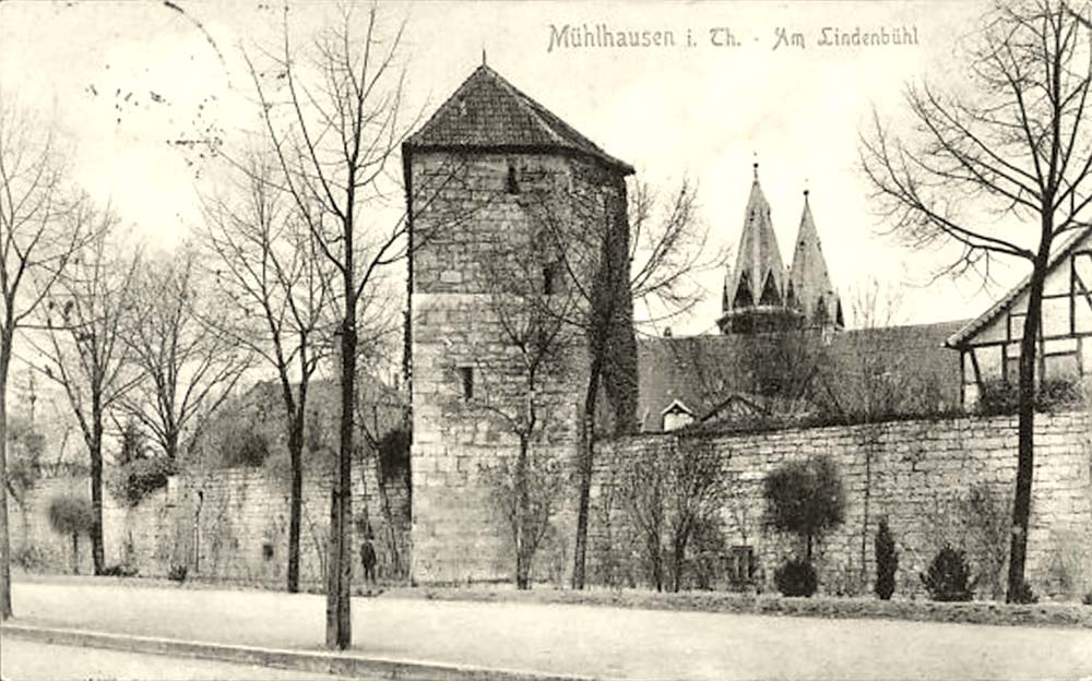 Mühlhausen. Am Lindenbühl, 1912