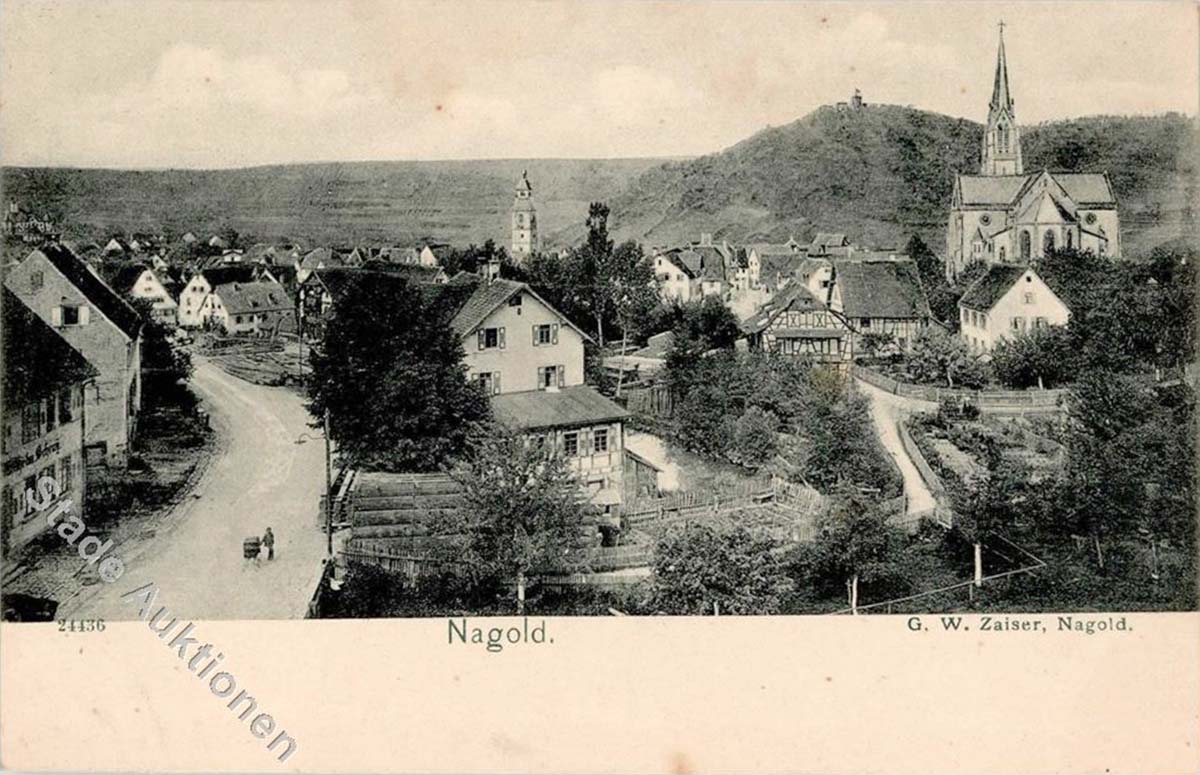 Panorama von Nagold