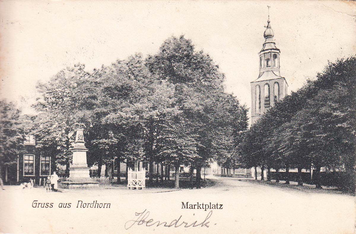 Nordhorn. Marktplatz, 1904