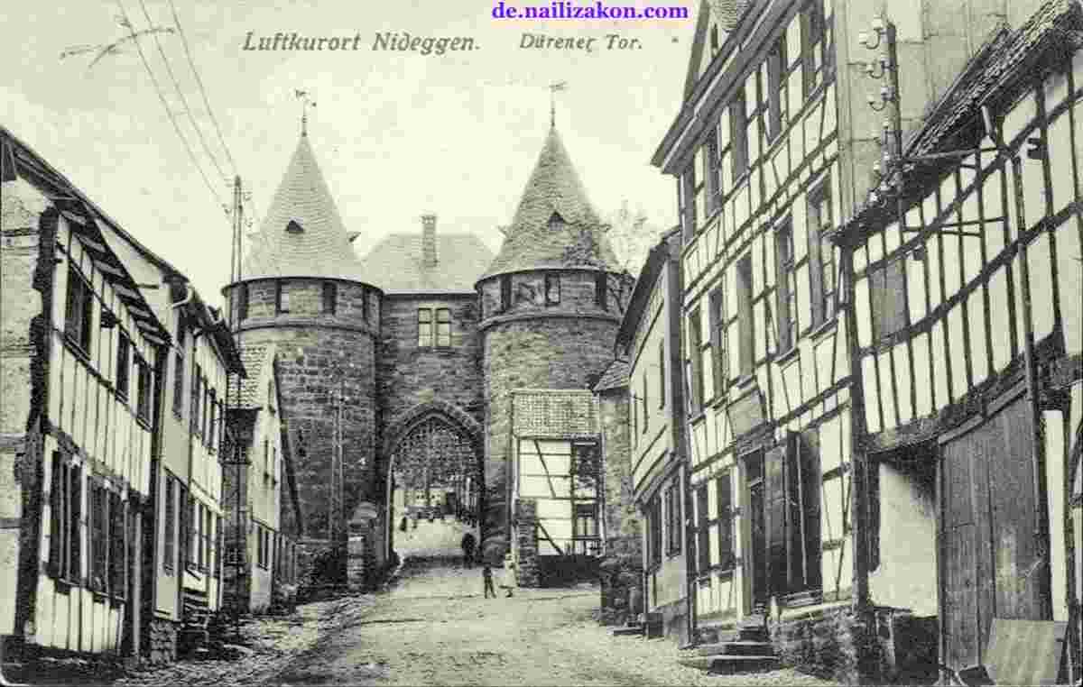 Nideggen. Dürener Tor, 1913