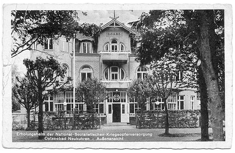 Neukuhren (Pionerski). Erholungsheim der National-Sozialistischen Kreigsopferversorgung, 1930-1940