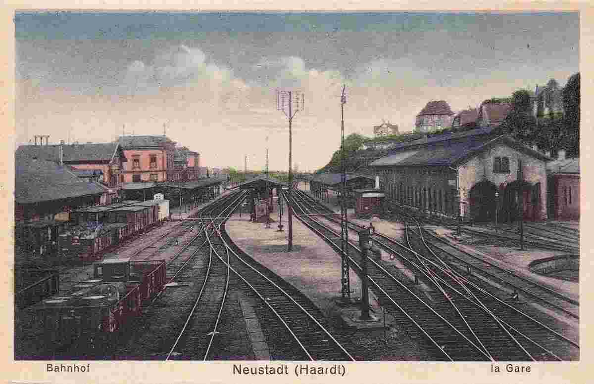 Neustadt an der Weinstraße. Bahnhof