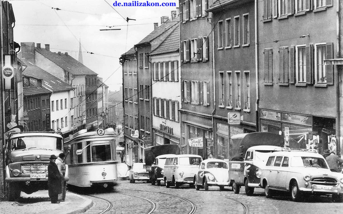 Neunkirchen. Hüttenbergstraße, 1963