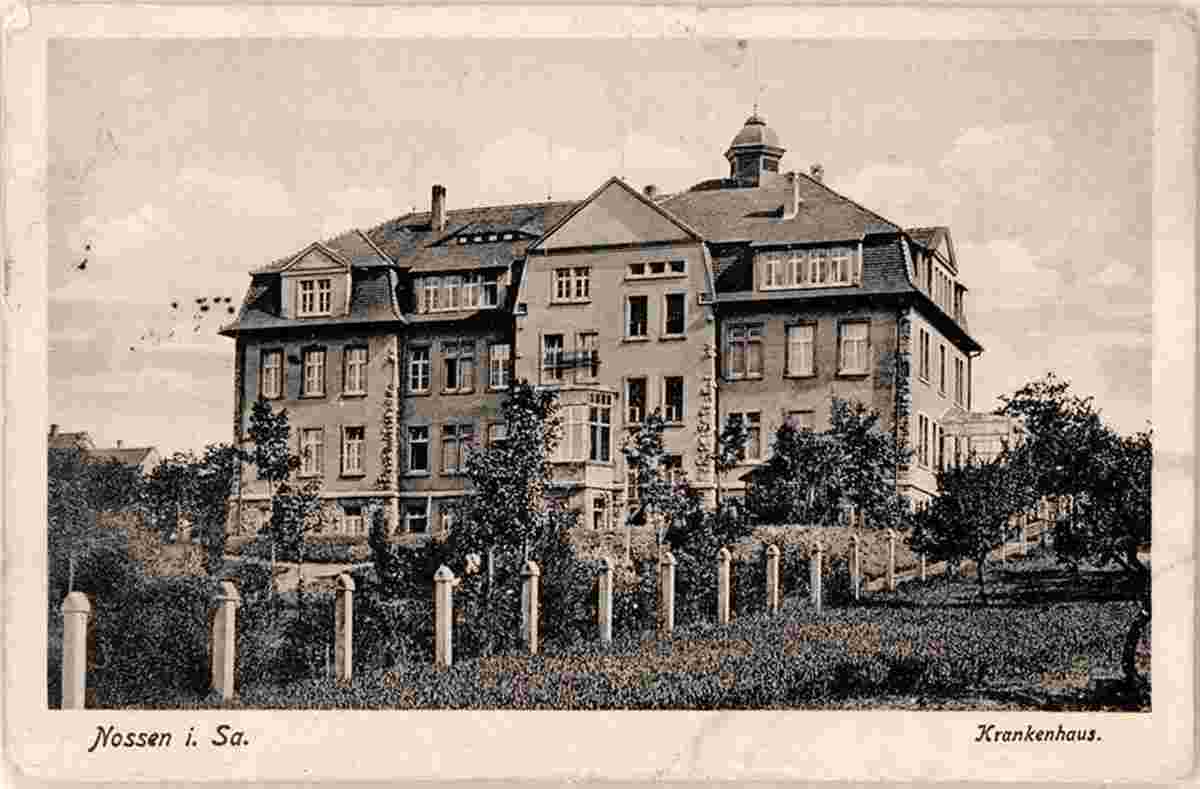 Nossen. Krankenhaus, 1925