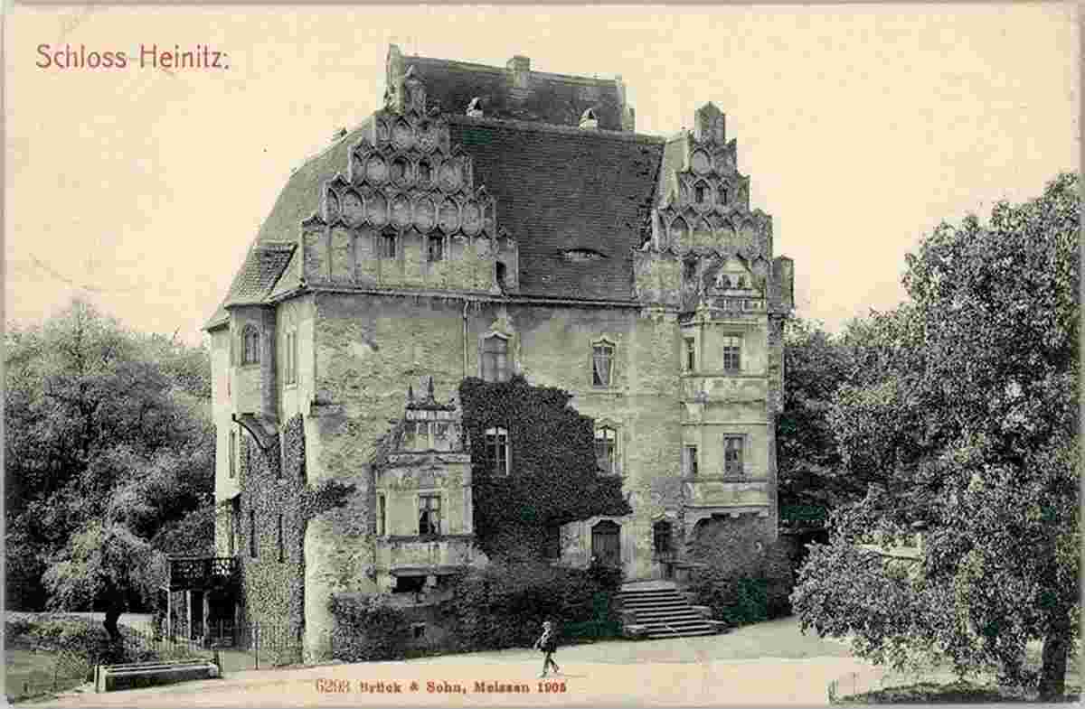 Nossen. Schloß Heynitz, 1905