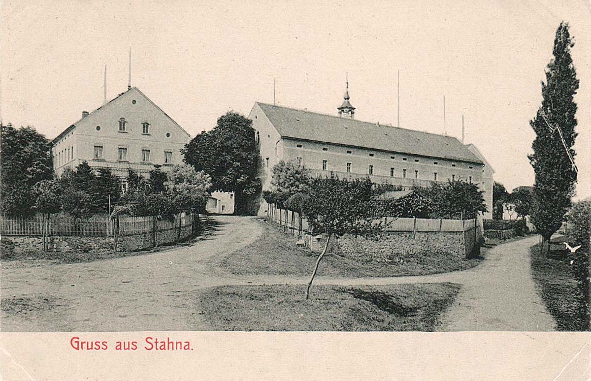 Nossen. Stahna - Gasthof, 1915