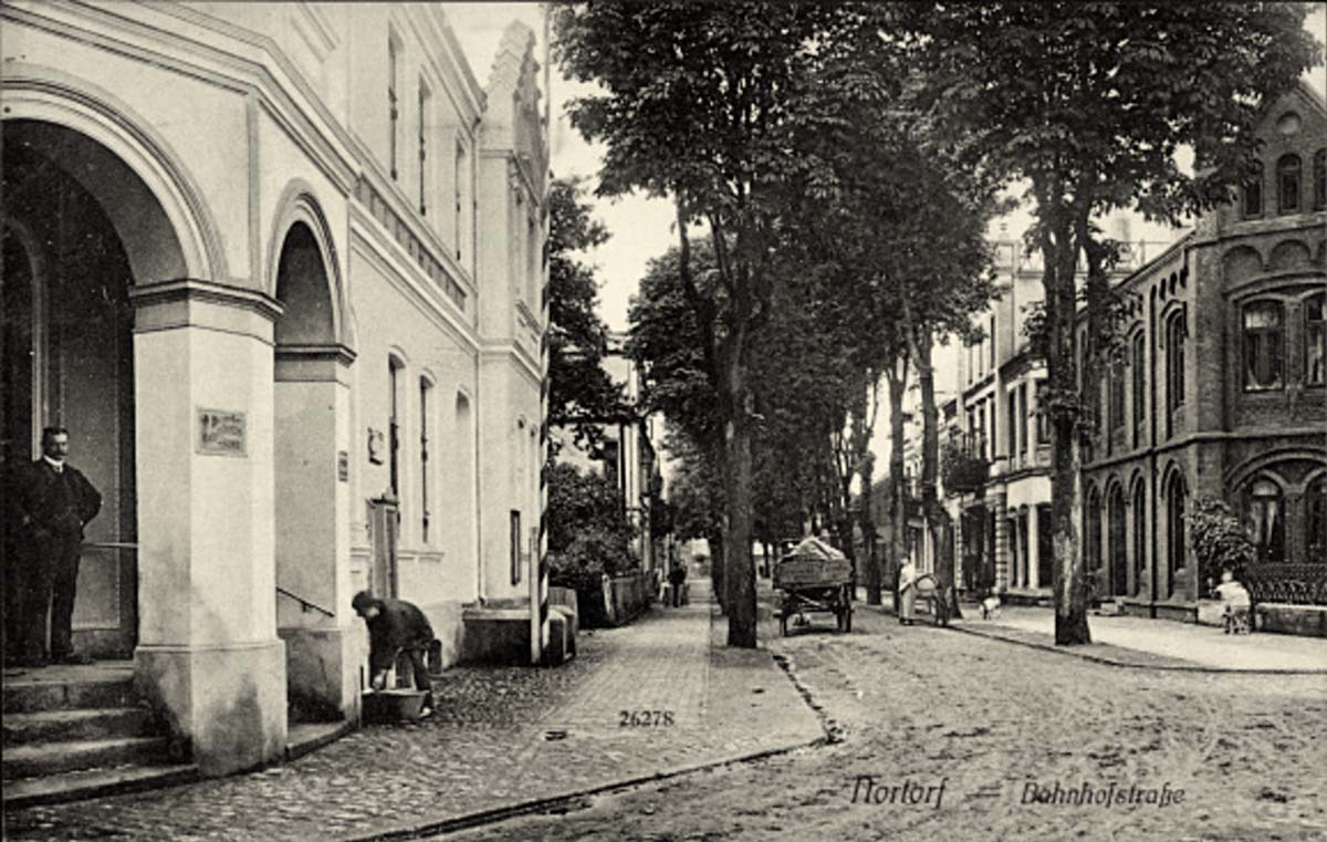 Nortorf. Bahnhofstraße, 1912