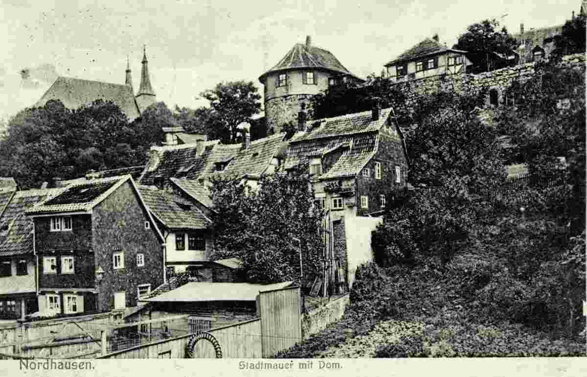 Nordhausen. Stadtmauer