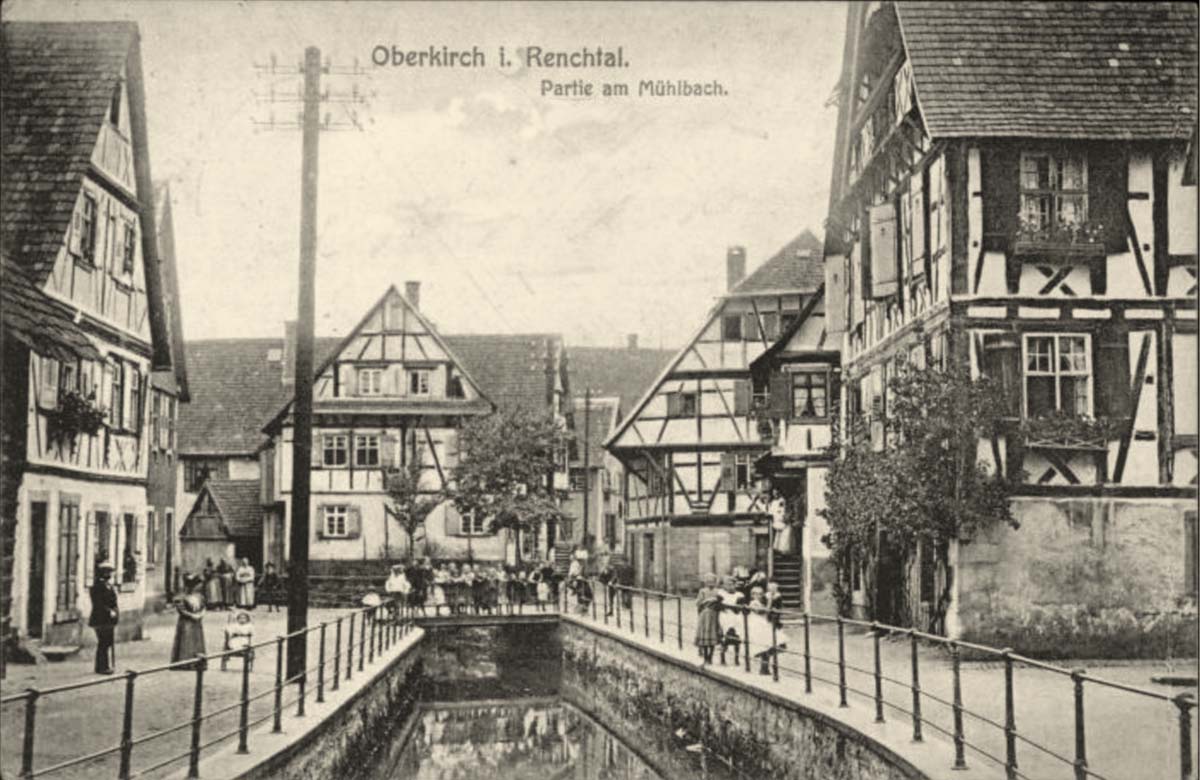 Oberkirch (Ortenaukreis). Mühlbach, 1912