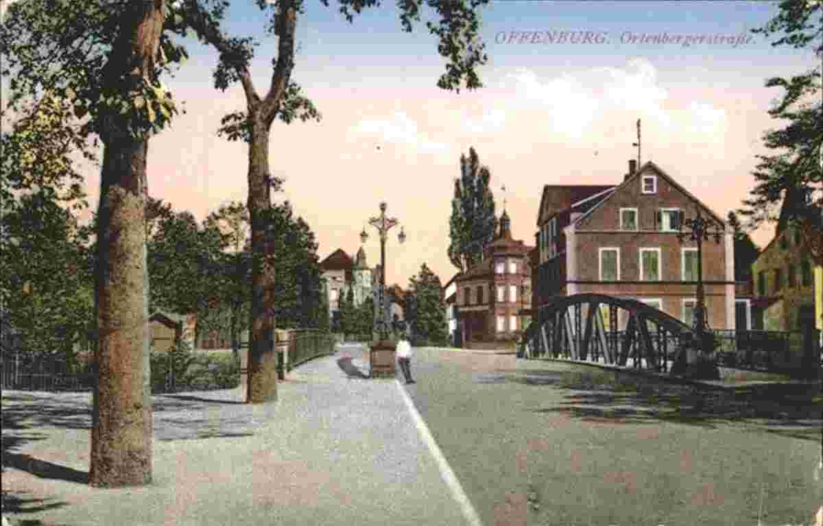 Offenburg. Ortenberger Straße, 1925