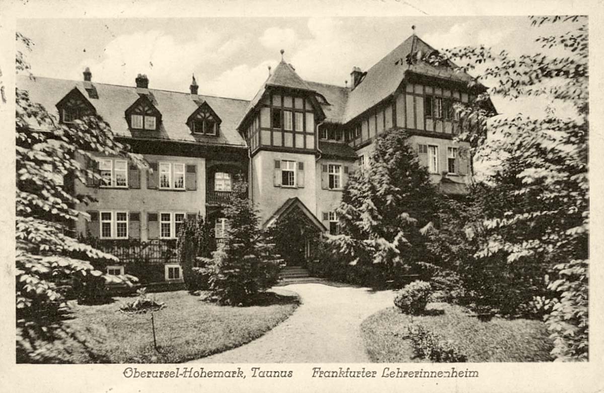 Oberursel (Taunus). Hohemark - Frankfurter Lehrerinnenheim, 1929