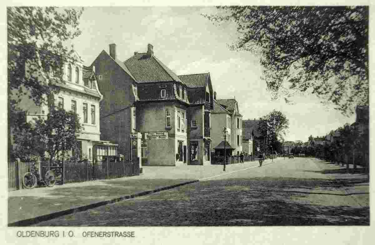 Oldenburg. Ofener Straße, um 1930s
